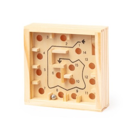 Jeu d'Habilité en Bois Personnalisé - Défi d'adresse pas cher Bucher Matières : bois cadeau entreprise pas cher