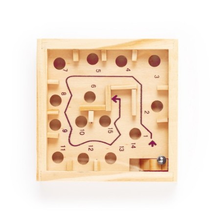 Jeu d'Habilité en Bois Personnalisé - Défi d'adresse pas cher Bucher Matières : bois marquage laser ultra précis