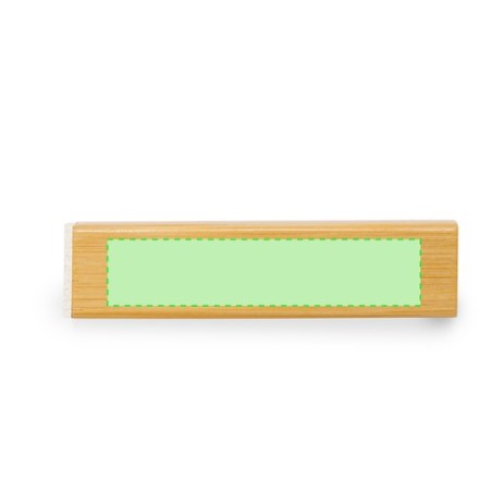 Power Bank Éco-responsable Personnalisée 2200 mAh Godimer Matières : bambou goodies publicitaire événementiel