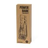 Power Bank Éco-responsable Personnalisée 2200 mAh Godimer Matières : bambou objet promotionnel éco-responsable