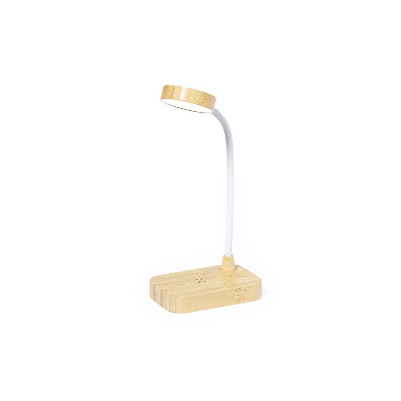 Lampe Chargeur Personnalisée 2 en 1 Éclairante pas cher - Gregal Matières : bambou personnalisable avec votre logo