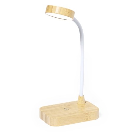 Lampe Chargeur Personnalisée 2 en 1 Éclairante pas cher - Gregal Matières : bambou personnalisable avec votre logo