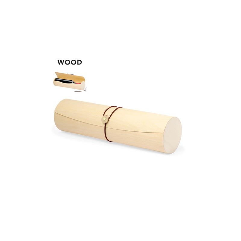 Boîte de Présentation Éco-responsable et Élégante en Bois Majan