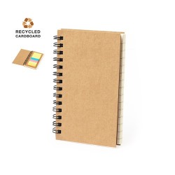 Bloc Notes Éco-responsable Personnalisé Adhésif Estein Matières : carton recyclé
