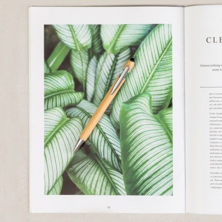 Stylet Bille Multifonction Éco-responsable Personnalisé Clixo Matières : bambou goodies publicitaire événementiel