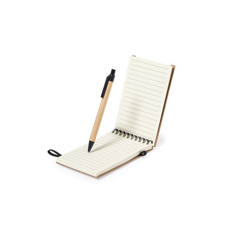 Cahier Éco-responsable Personnalisé au meilleur prix - Marinix Matières : bambou marquage laser ultra précis