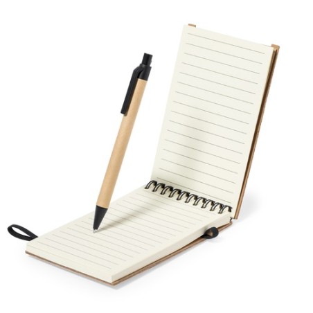 Cahier Éco-responsable Personnalisé au meilleur prix - Marinix Matières : bambou marquage laser ultra précis