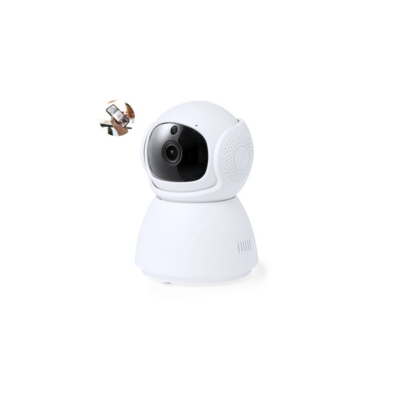Vidéosurveillance Intelligente Personnalisée pour Sécurité de Maison - Deors Couleurs : blanc personnalisable avec votre logo