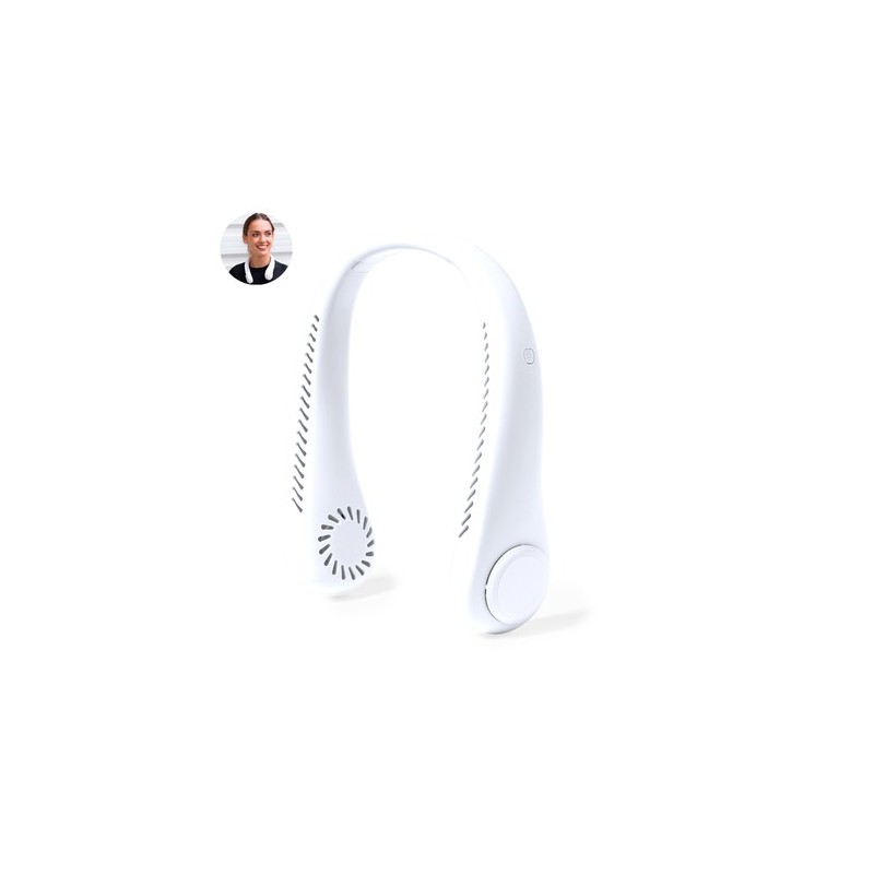 Ventilateur Personnalisé Élégant 50 cm Fraîcheur Sherman pas cher Couleurs : blanc personnalisable avec votre logo