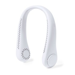 Ventilateur Personnalisé Élégant 50 cm Fraîcheur Sherman pas cher Couleurs : blanc marquage laser ultra précis