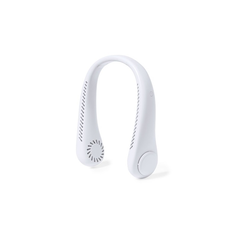 Ventilateur Personnalisé Élégant 50 cm Fraîcheur Sherman pas cher Couleurs : blanc marquage laser ultra précis