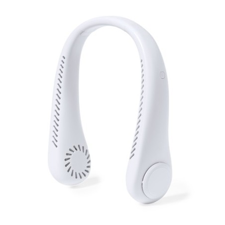 Ventilateur Personnalisé Élégant 50 cm Fraîcheur Sherman pas cher Couleurs : blanc marquage laser ultra précis