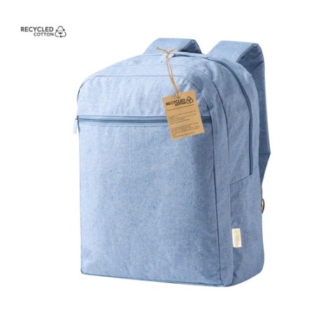 Sac à Dos Éco-responsable et Pratique de Vélo Personnalisé Hoblak Matières : coton recyclé Couleurs : noir impression haute défi