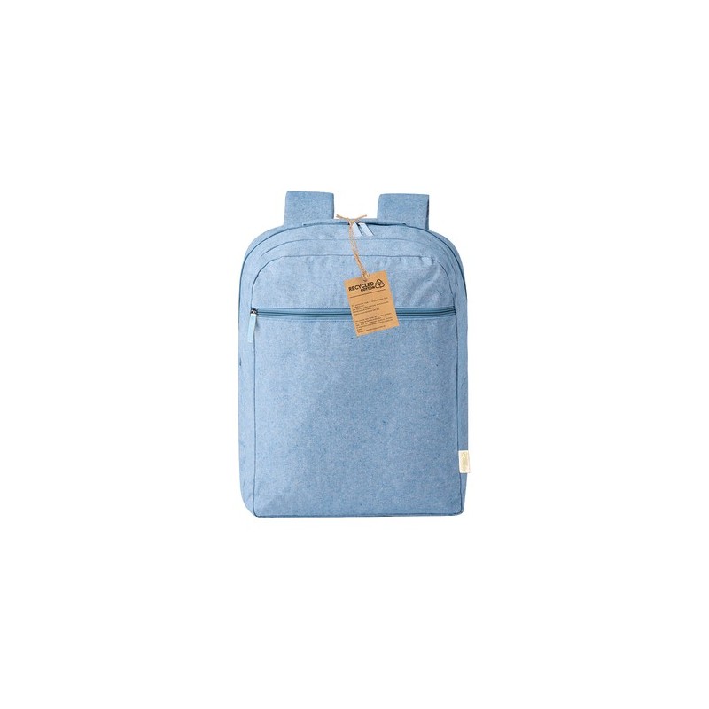 Sac à Dos Éco-responsable et Pratique de Vélo Personnalisé Hoblak Matières : coton recyclé Couleurs : noir livraison express 24h