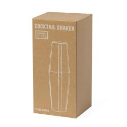 Shaker Personnalisé en Acier Inox 500ml Design pas cher - Stiwar Matières : acier inoxydable Couleurs : argenté impression haute