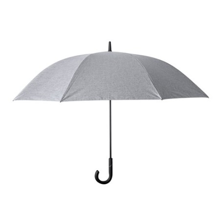 Parapluie Personnalisé Pratique - Dewey Matières : polyester Couleurs : gris