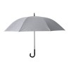 Parapluie Personnalisé Pratique - Dewey Matières : polyester Couleurs : gris