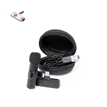 Microphone Haut de Gamme Audio Personnalisé Spart pas cher Couleurs : noir personnalisable avec votre logo