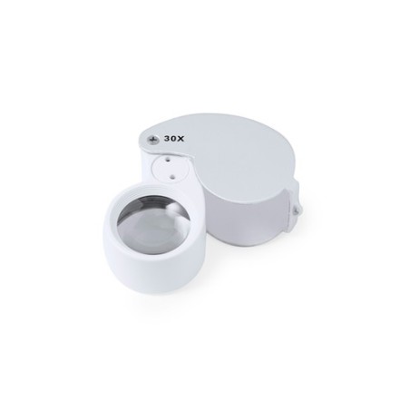 Loupe Personnalisée 30X - Nunky Matières : métal Couleurs : argenté objet promotionnel éco-responsable