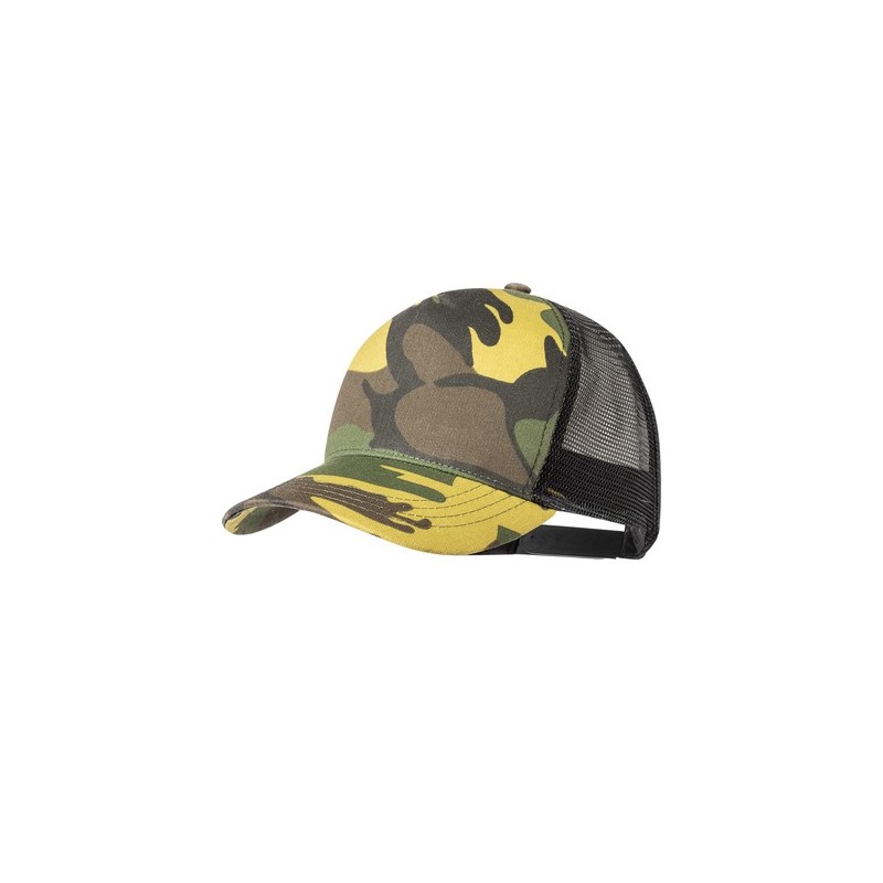 Casquette Éco-responsable Personnalisable - Pamper Matières : polyester recyclé Couleurs : camouflage