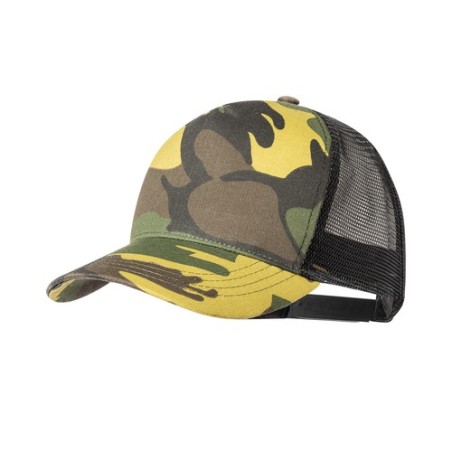 Casquette Éco-responsable Personnalisable - Pamper Matières : polyester recyclé Couleurs : camouflage