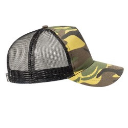 Casquette Éco-responsable Personnalisable - Pamper Matières : polyester recyclé Couleurs : camouflage accessoire événementiel un