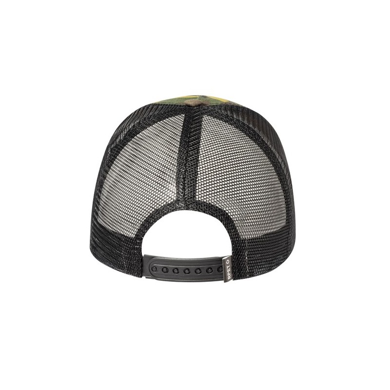 Casquette Éco-responsable Personnalisable - Pamper Matières : polyester recyclé Couleurs : camouflage objet publicitaire robuste