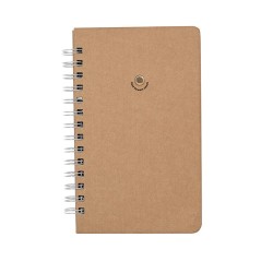 Cahier Éco-responsable Ensemencé Personnalisé Astrida Matières : carton Couleurs : naturel