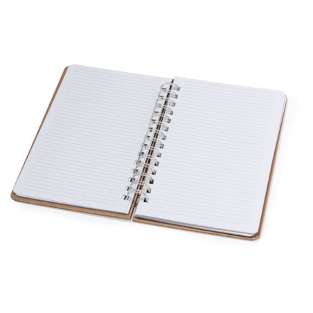 Cahier Éco-responsable Ensemencé Personnalisé Astrida Matières : carton Couleurs : naturel goodies publicitaire événementiel