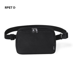 Sac Banane Éco-responsable Personnalisé en Polyester RPET Vexen Couleurs : noir Matières : polyester recyclé 2