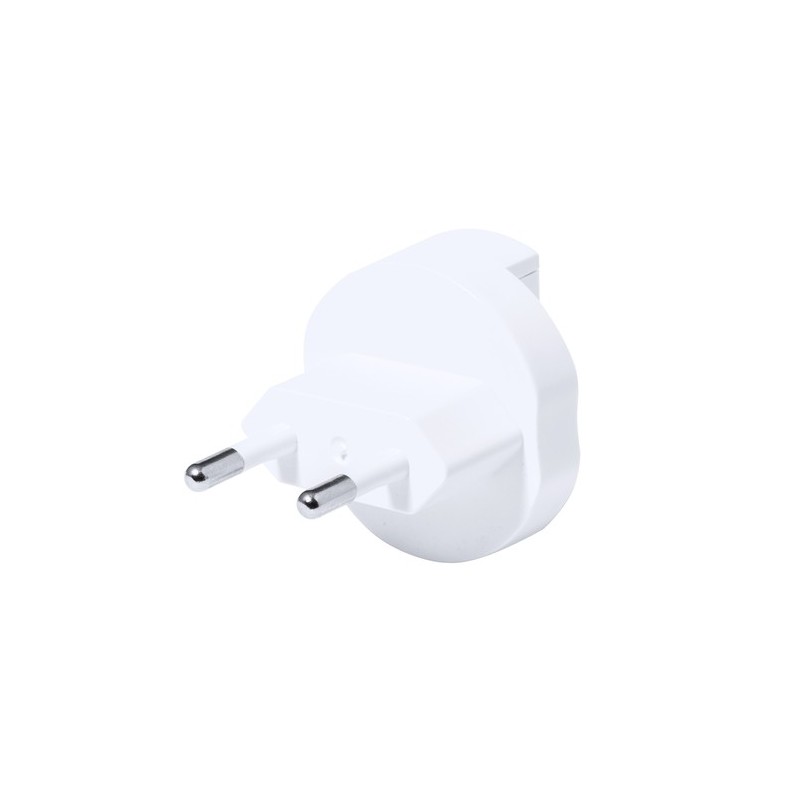 Adaptateur Personnalisé de Prises Idéal pour Vos Voyages Vlind Couleurs : blanc impression haute définition