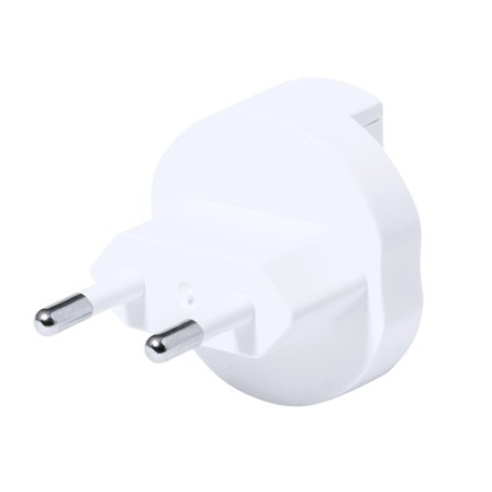 Adaptateur Personnalisé de Prises Idéal pour Vos Voyages Vlind Couleurs : blanc impression haute définition