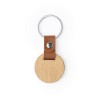 Porte-Clés Personnalisé en Bois Naturel - Mappets Matières : bois accessoire événementiel unique