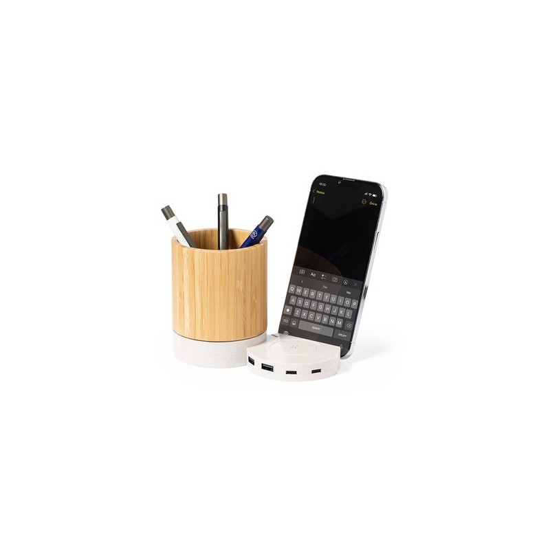 Porte-Crayons Éco-responsable et Pratique Multifonction - Birwen cadeau entreprise pas cher