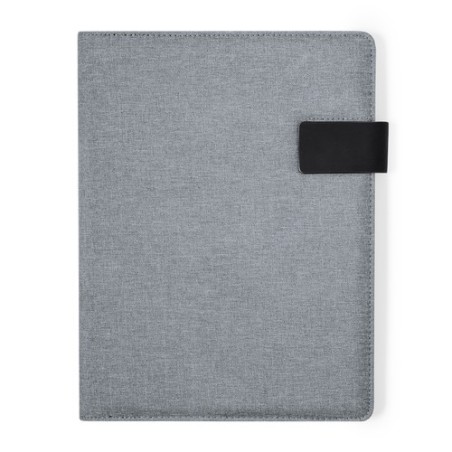 Porte-Documents Éco-responsable et Élégant Personnalisé pas cher Linnoa Couleurs : gris Matières : polyester recyclé