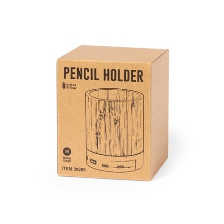 Porte-Crayons Éco-responsable et Pratique Multifonction - Birwen objet promotionnel éco-responsable