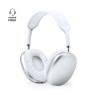 Écouteurs Bluetooth 5.0 Personnalisés Éco-responsables Curney Couleurs : blanc personnalisable avec votre logo