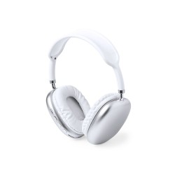 Écouteurs Bluetooth 5.0 Personnalisés Éco-responsables Curney Couleurs : blanc cadeau entreprise pas cher