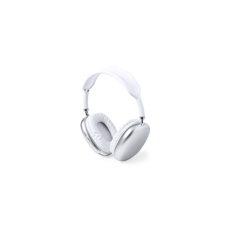 Écouteurs Bluetooth 5.0 Personnalisés Éco-responsables Curney Couleurs : blanc cadeau entreprise pas cher