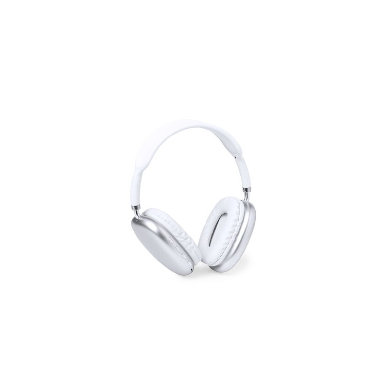 Écouteurs Bluetooth 5.0 Personnalisés Éco-responsables Curney Couleurs : blanc goodies publicitaire événementiel