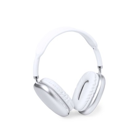 Écouteurs Bluetooth 5.0 Personnalisés Éco-responsables Curney Couleurs : blanc goodies publicitaire événementiel