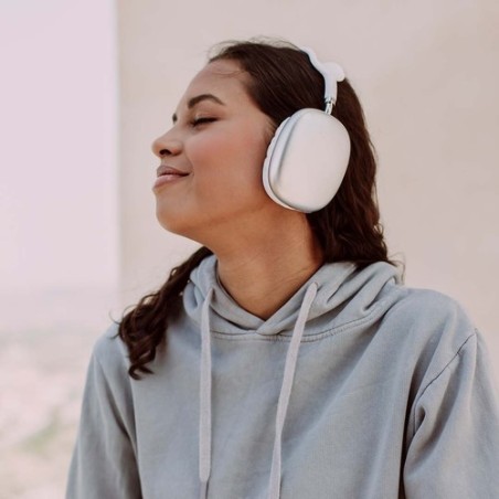 Écouteurs Bluetooth 5.0 Personnalisés Éco-responsables Curney Couleurs : blanc personnalisation rapide en France