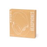 Écouteurs Bluetooth 5.0 Personnalisés Éco-responsables Curney Couleurs : blanc goodies entreprise design