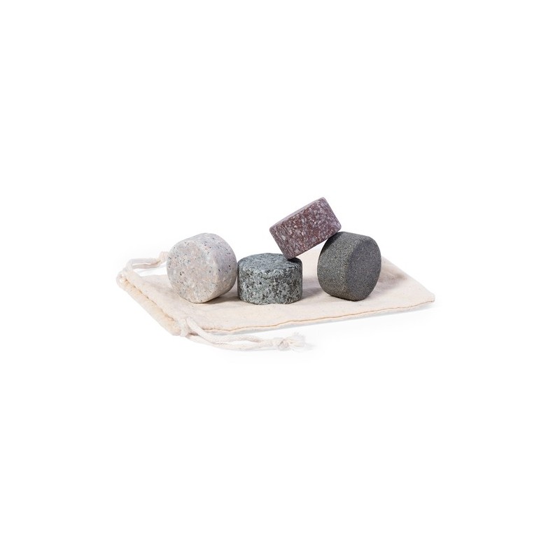 Set de Glaçons Pratiques Personnalisé Glamer Matières : granite marquage laser ultra précis