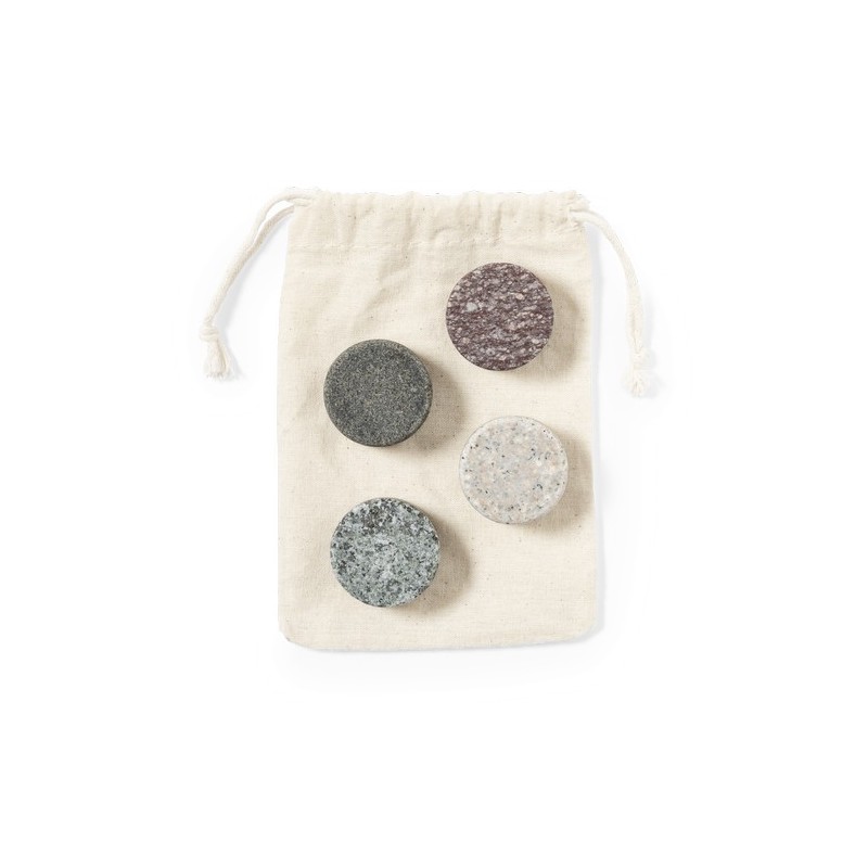Set de Glaçons Pratiques Personnalisé Glamer Matières : granite objet promotionnel éco-responsable