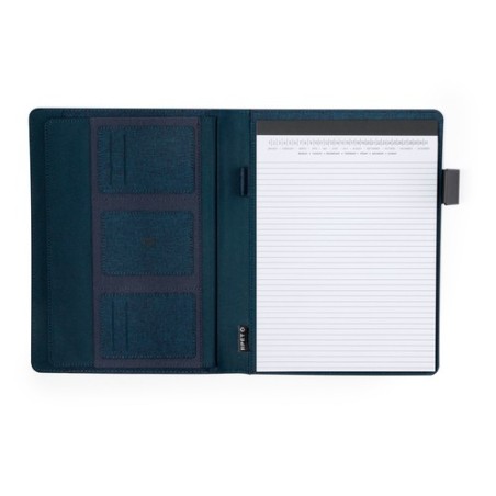 Porte-Documents Éco-responsable et Élégant Personnalisé pas cher Linnoa Couleurs : noir Matières : polyester recyclé cadeau coll