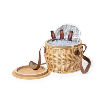 Sac Isotherme Confortable Personnalisé pour Picnic - Bubu Matières : bambou goodies publicitaire événementiel