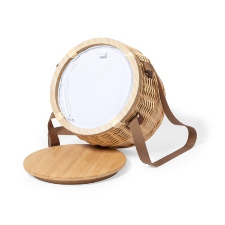 Sac Isotherme Confortable Personnalisé pour Picnic - Bubu Matières : bambou impression haute définition
