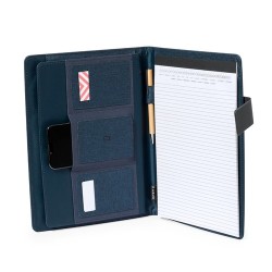 Porte-Documents Éco-responsable et Élégant Personnalisé pas cher Linnoa Couleurs : bleu marine Matières : polyester recyclé cade