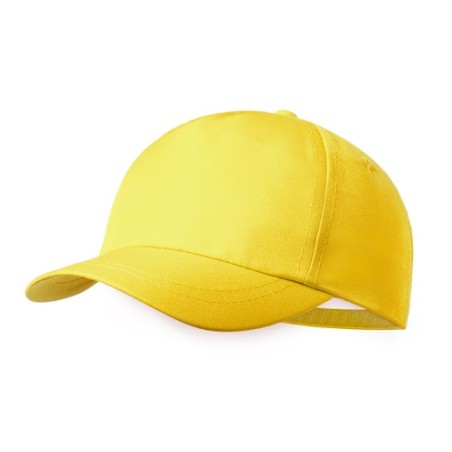 Casquette Éco-responsable Personnalisable pour Enfant - Rick Couleurs : jaune Matières : polyester recyclé